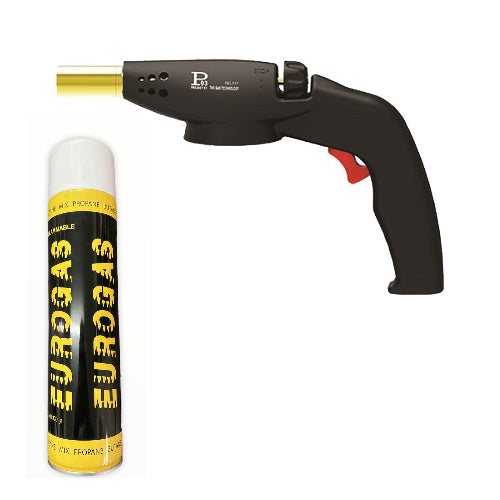 Hellfire Typhoon 7/16P – Blow Torch Automatic Start + Gas Canister (Eurogas)