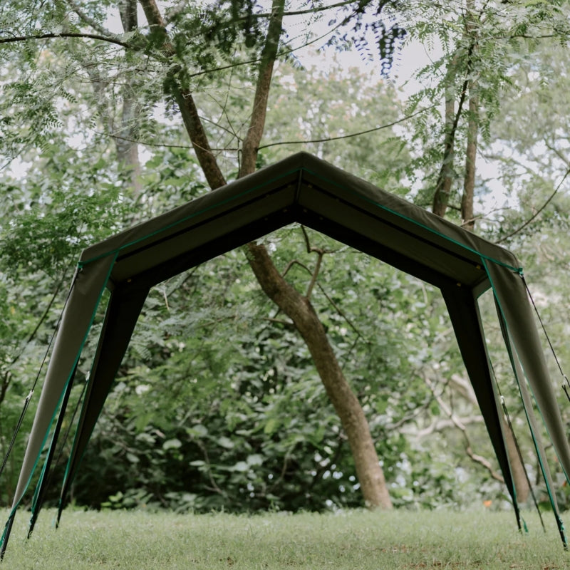 Kaufmann X Afri-Canvas Large Gazebo, 3.3 x 3.6 x 2.35M | V0404601