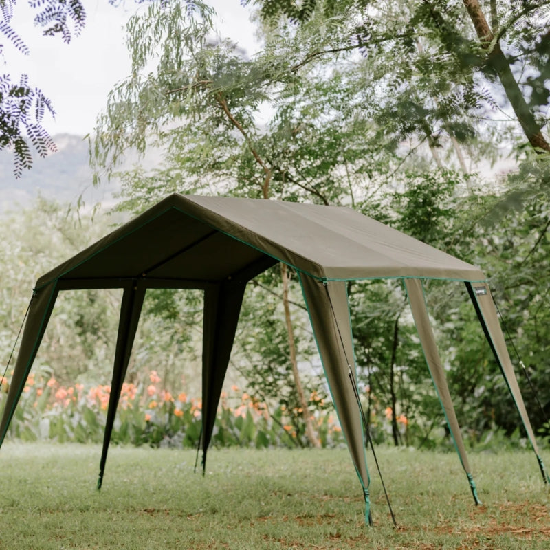 Kaufmann X Afri-Canvas Large Gazebo, 3.3 x 3.6 x 2.35M | V0404601