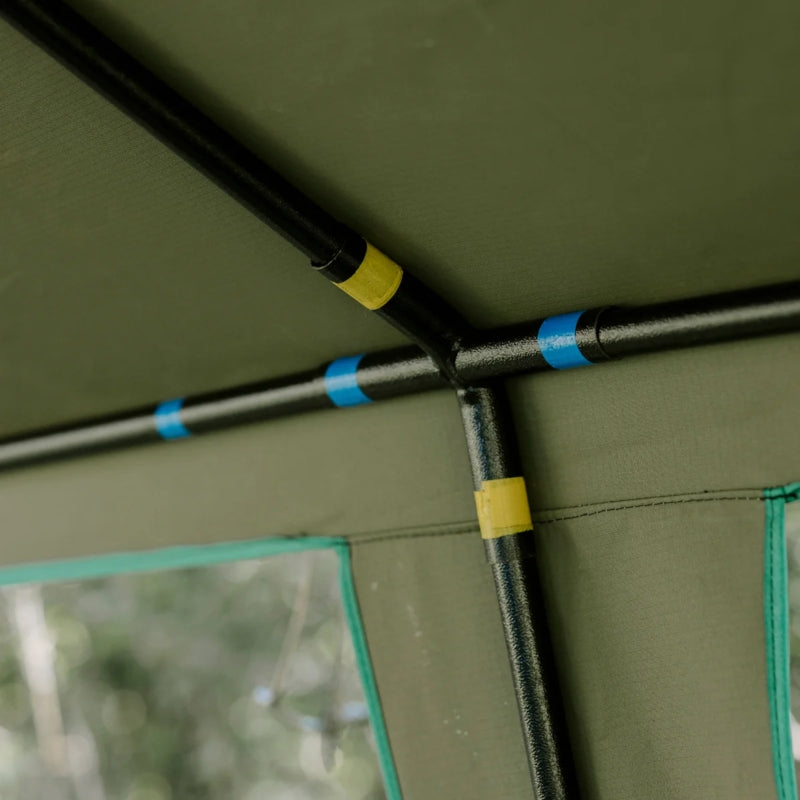 Kaufmann X Afri-Canvas Large Gazebo, 3.3 x 3.6 x 2.35M | V0404601