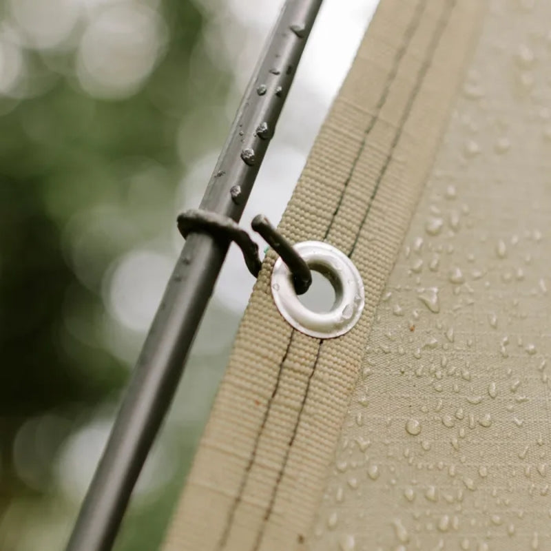 Kaufmann X Afri-Canvas Dome Tent with Skull Cap, 3.0 x 3.0M | V0404617