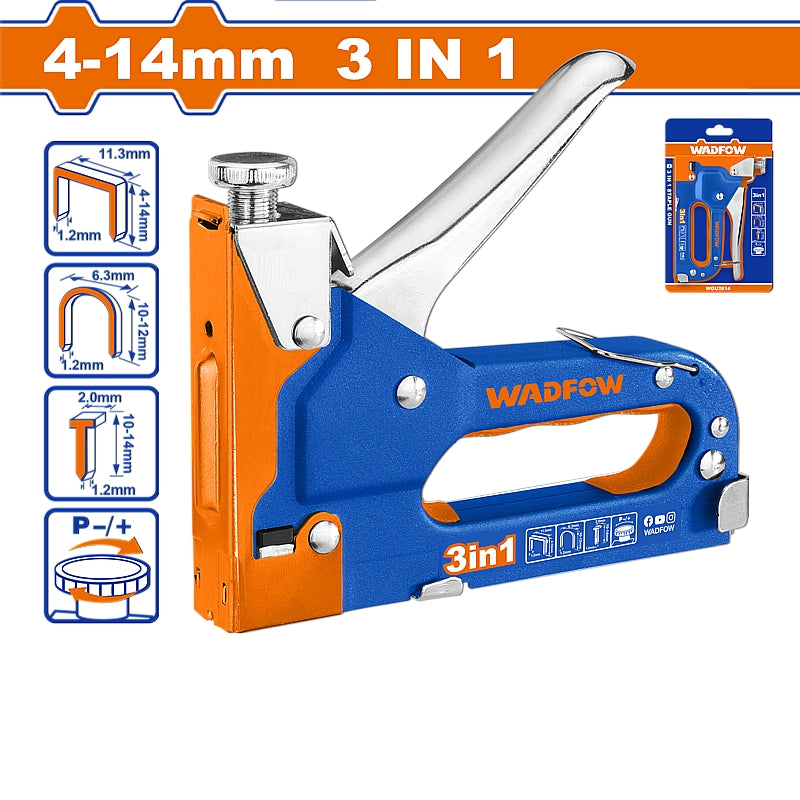 WADFOW 3-In-1 Staple Gun | WGU2614
