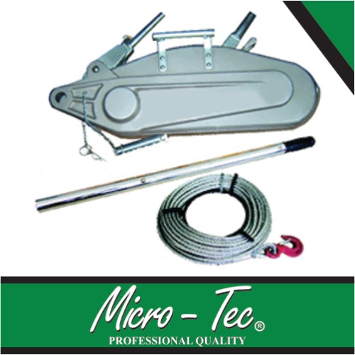 Micro-Tec Wire Rope Winch 3.2T X 20M | WR3220
