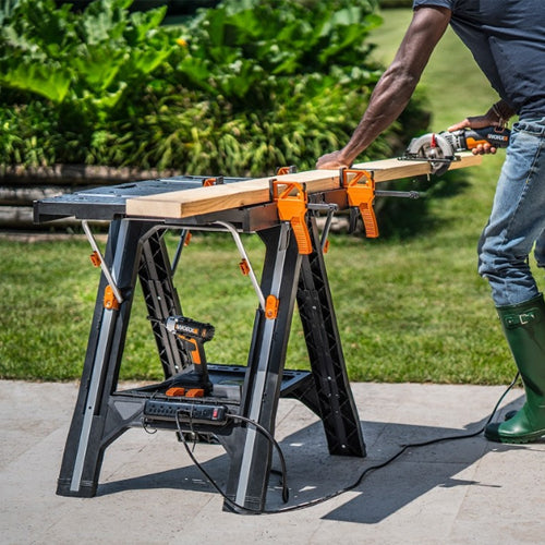 Worx Pegasus Folding Work Table & Sawhorse (WX051)