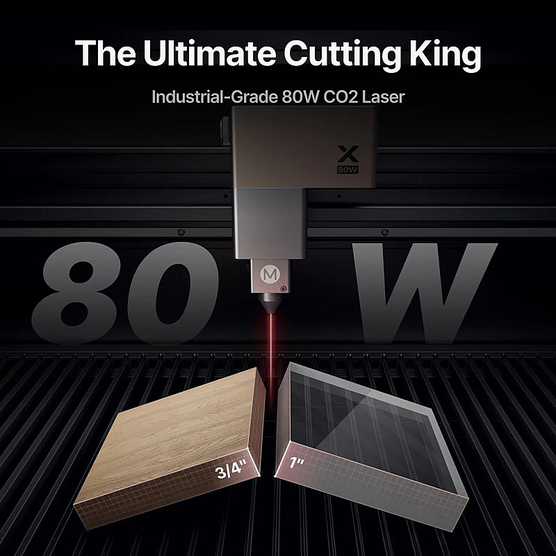 xTool - P3 Desktop CO2 Laser Cutter, 80W | XTL070