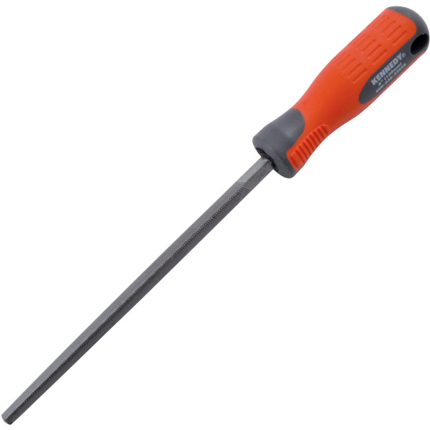 Kennedy Engineer's Hand File, Square, Bastard Cut with Handle, 150mm (6") | KEN0302480K
