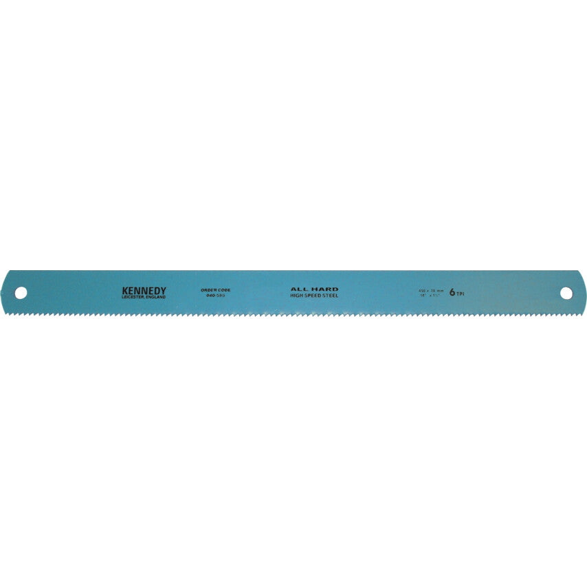 HSS Power Saw Blade, All Hard, 508mm (20"x1.1/2"x6TPI) | KEN0405750K