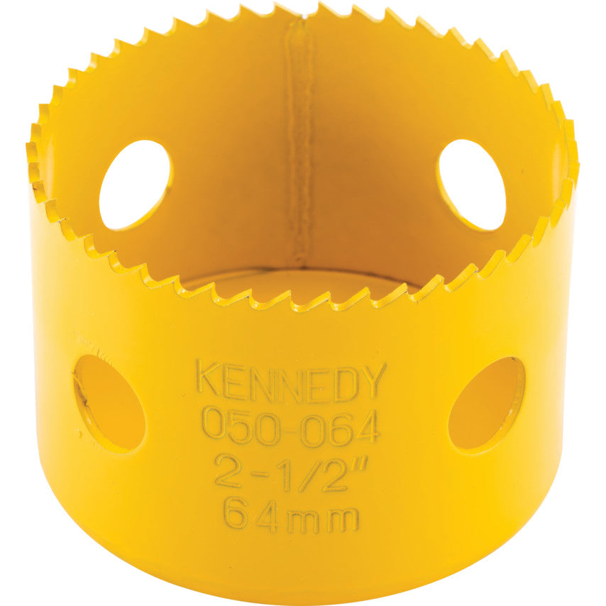 BIM HSS Hole Saw, Constant Pitch, 64x38mm (2-1/2") | KEN0500640K