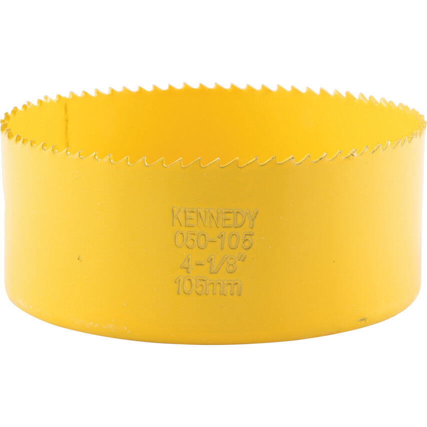 BIM HSS Hole Saw, Constant Pitch, 105x38mm (4-1/8") | KEN0501050K