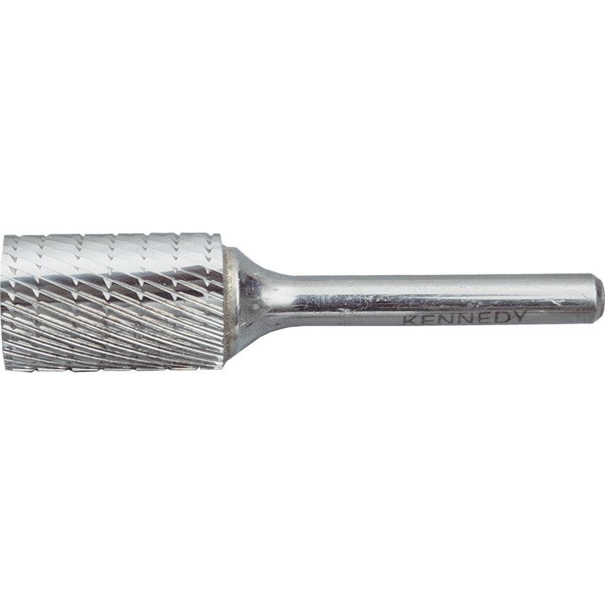 Carbide Burr, Cylindrical Plain End, Chipbreaker (Cut 9), 16x25x6mm | KEN2100900K