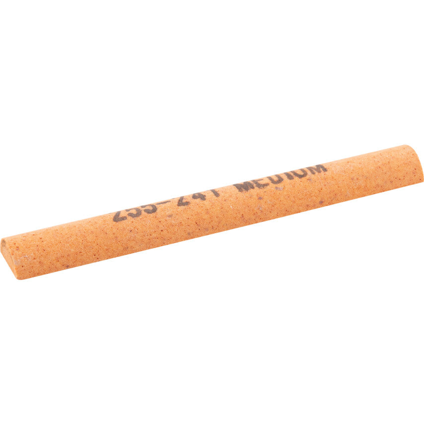 Abrasive Stone, Half Round, Al-Ox, Medium, 100x13mm | KEN2552410K