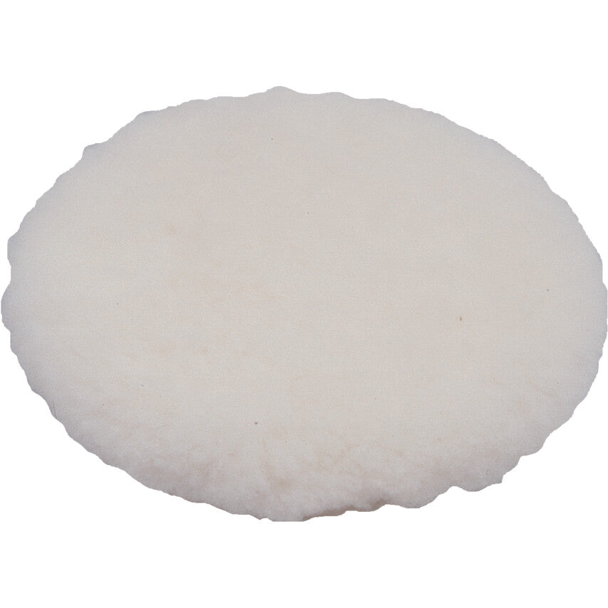 Kennedy 125mm Merino Tie-On Sheepskin Polishing Bonnet, 32mm Pile | KEN2805000K