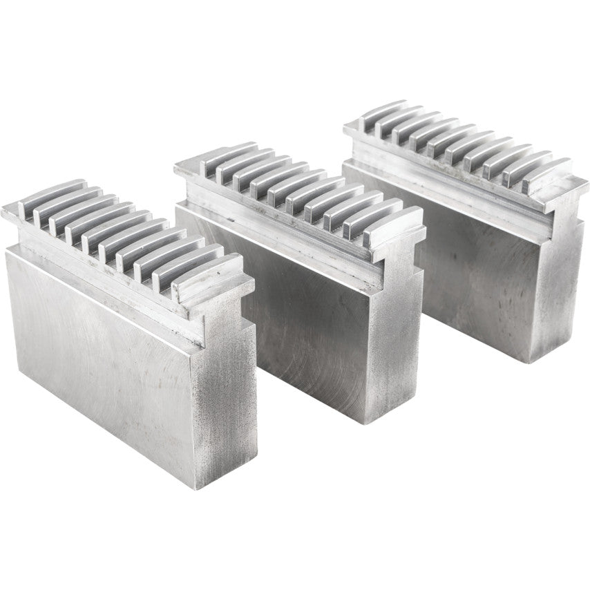 Kennedy EN25 Scroll Soft Jaws 250mm Set, 3 Piece KEN4906250K