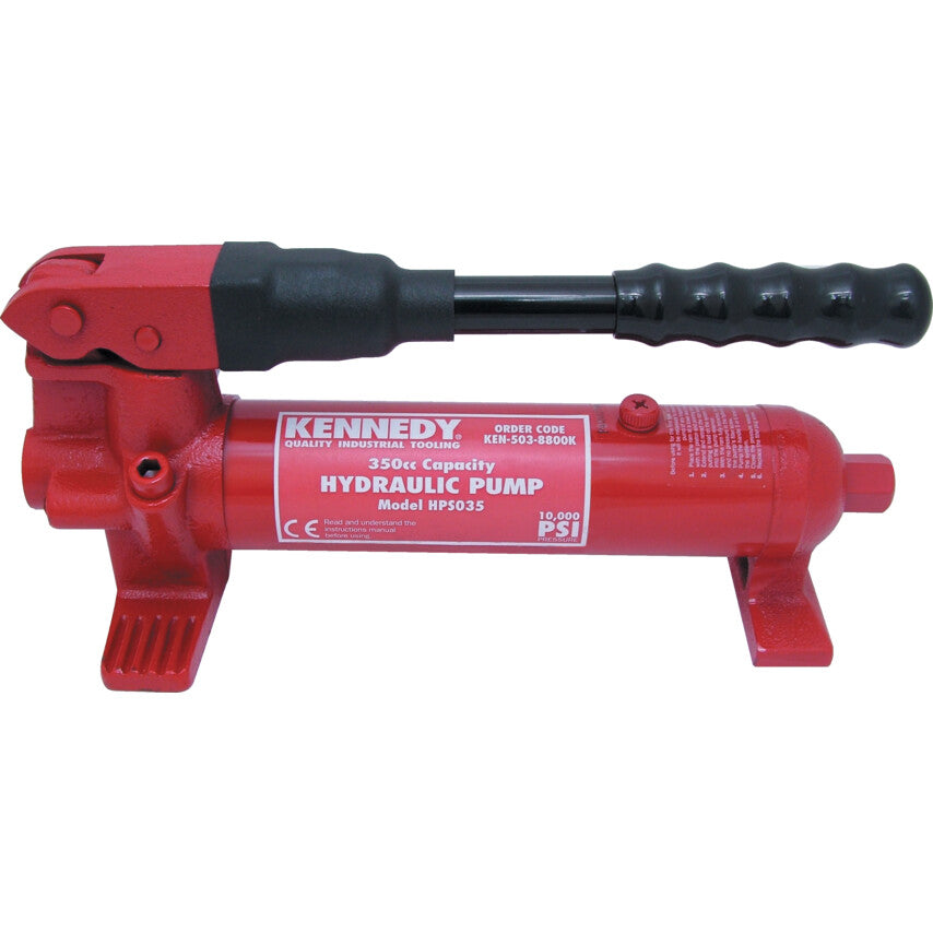 Hydraulic Hand Pump, Single Speed, 700 Bar 350cc (1/4" NPT) | KEN5038800K