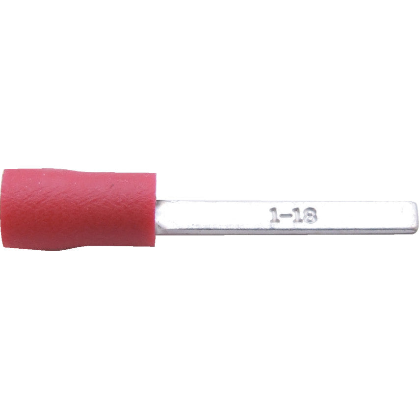 Kennedy 10mm Long-Blade Connector Terminal-Red (100) | KEN5152000K