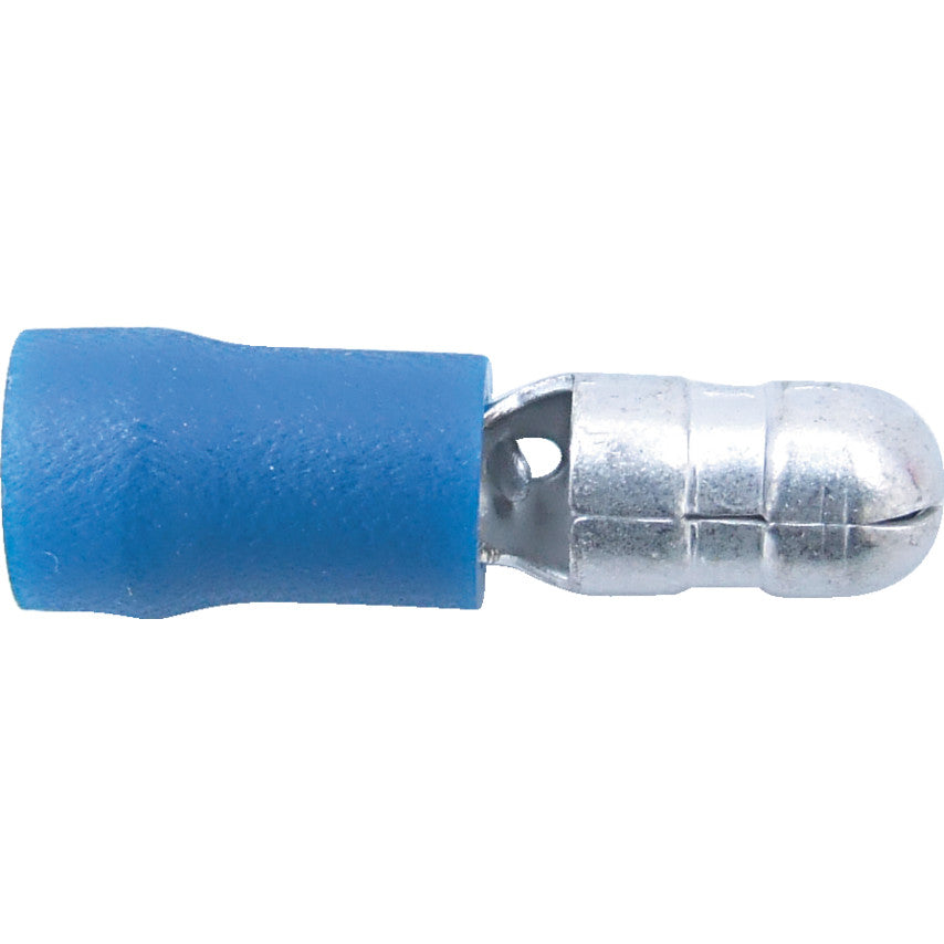 Kennedy 5mm Male Bullet Connector Terminal-Blue (100)| KEN5153520K