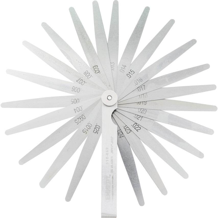 Kennedy 26-Blade Imperial Feeler Gauge, 0.0015" to 0.025" | KEN5180690K