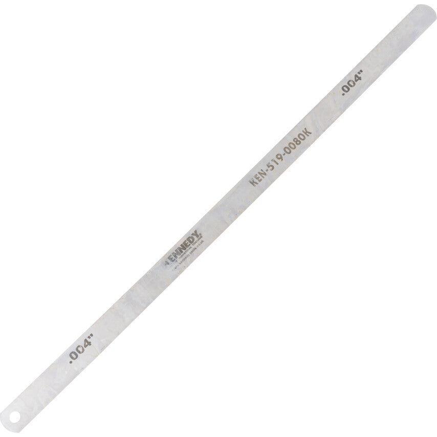 Kennedy 0.004"x1/2" Feeler Strip, 12" Long | KEN5190080K
