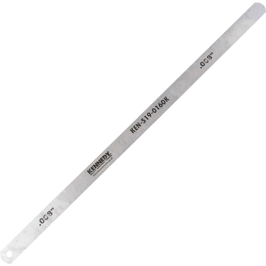 Kennedy 0.008"x1/2" Feeler Strip, 12" Long | KEN5190160K