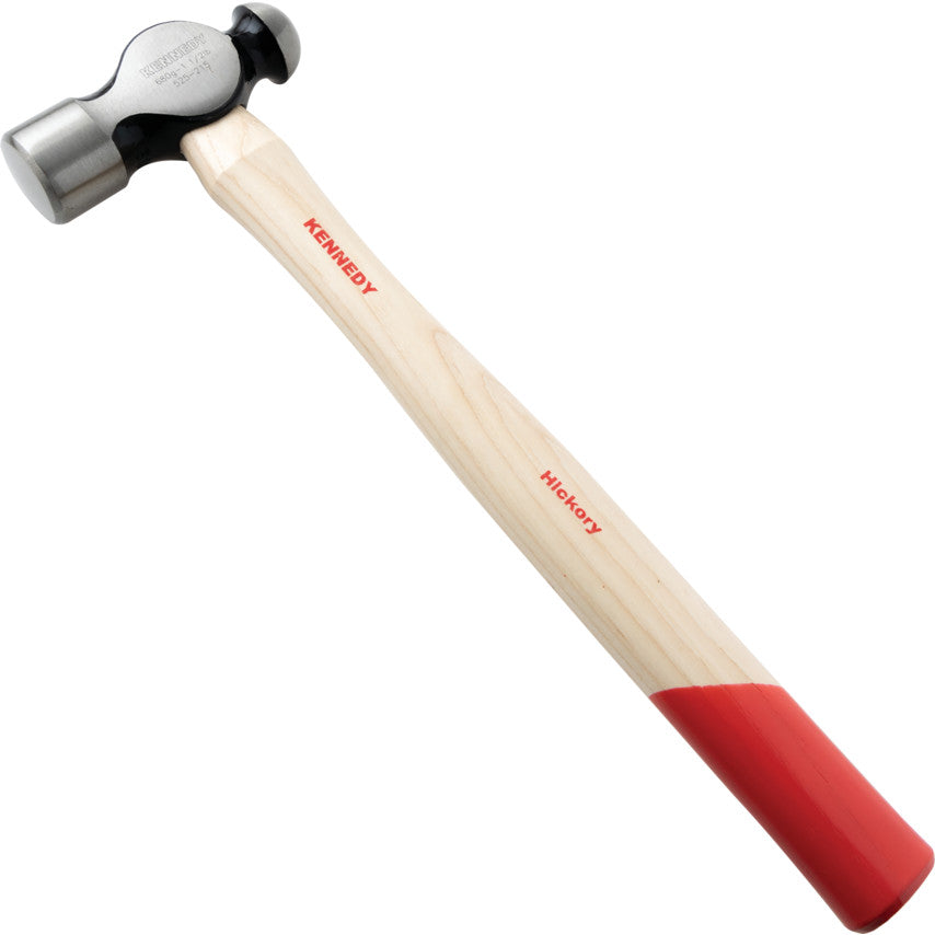 Pin Ball Pein Hammer, Hickory Shaft, 385mm, 680g (1-1/2lb) | KEN5252150K