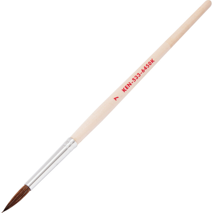 Kennedy No.7, 3.6mm Artist Pencil Paintbrush, Medium Point, Wooden Handle | KEN5336450K