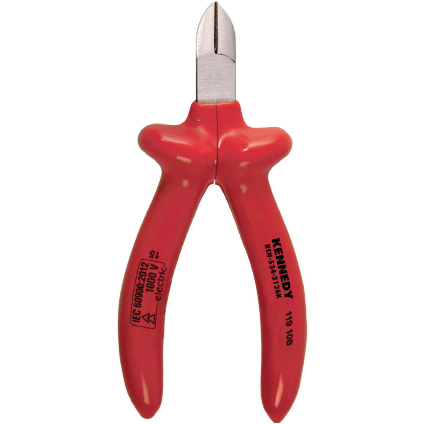 Kennedy 115mm Insulated Electronic Side Cutter, 1000V