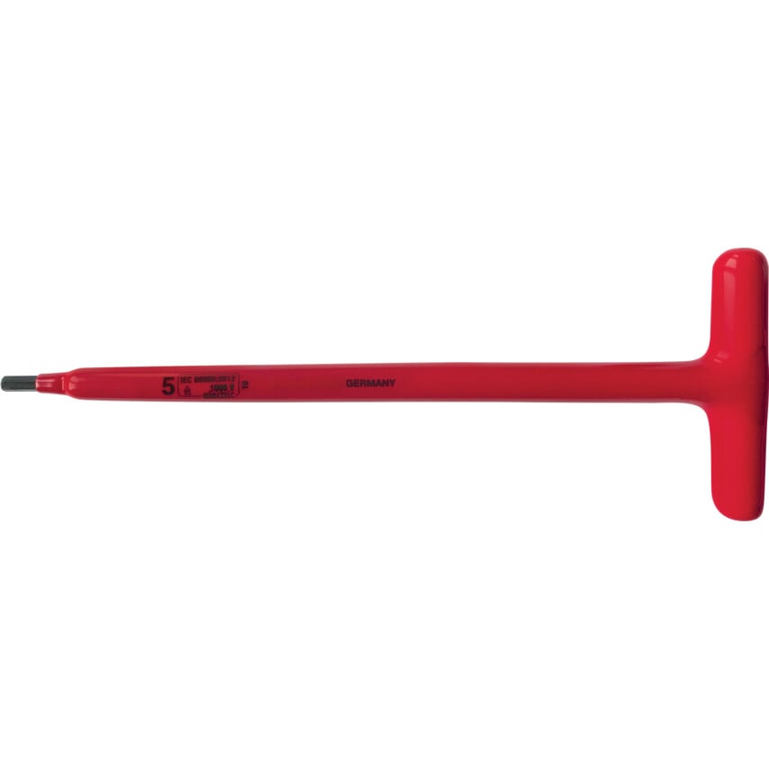 Kennedy 5x250mm Insulated Key for Hexagonal Screws, 1000V | KEN5342214K