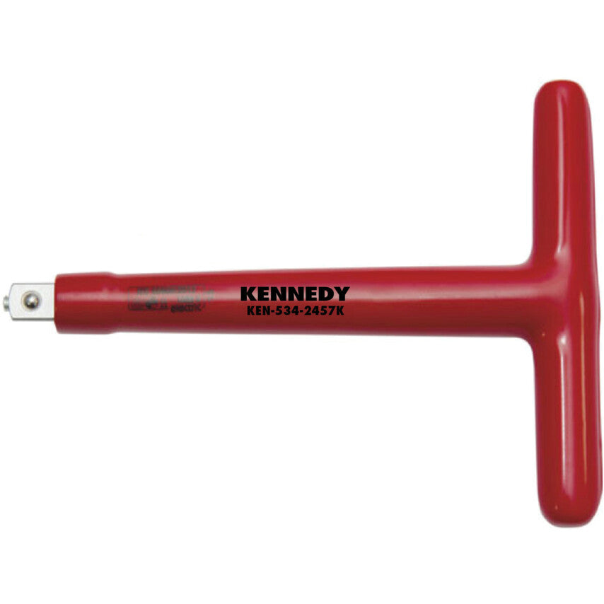 Kennedy 200mm, 3/8" Sq. Dr. Insulated T-Handle, 1000V | KEN5342457K