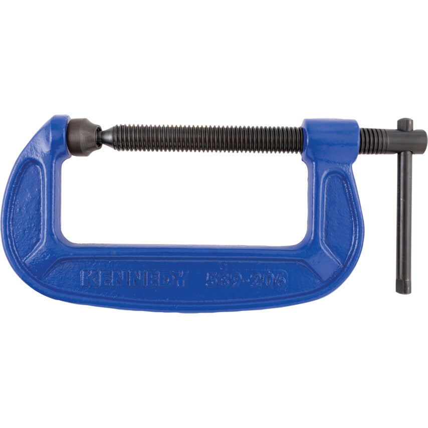 Kennedy HD G-Clamp, Steel Jaw, 100x52mm | KEN5392040K