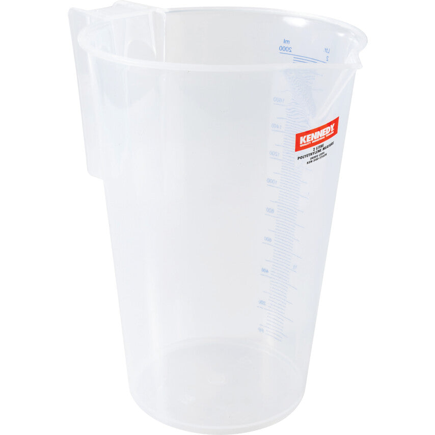 Kennedy 1/4Ltr Measuring Jug, Plastic, 10ml Graduations | KEN5405500K