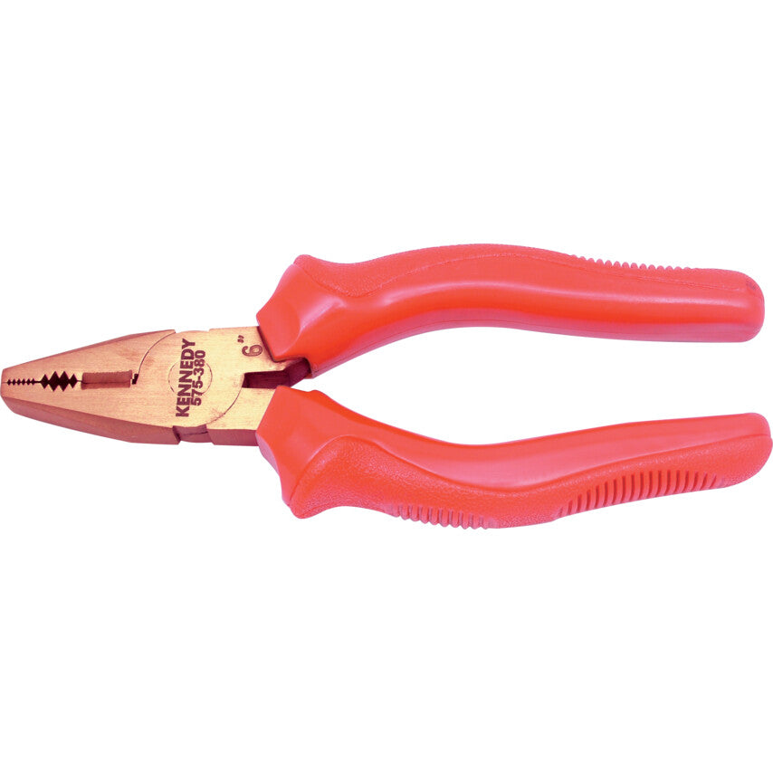 Kennedy-Pro 180mm Anti-Spark Linesman Pliers, Al-Br | KEN5753810K