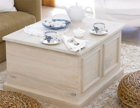 Make A Storage Coffee Table