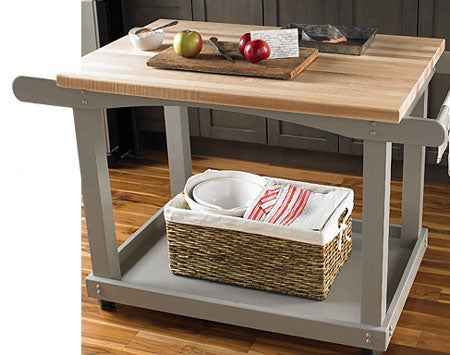 Make a mobile countertop or server