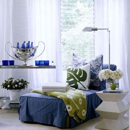 Comfortable chaise for relaxing on a deck or patio