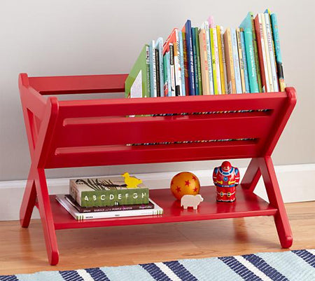 Make A Kiddies Book Caddy Or Storage Shelf
