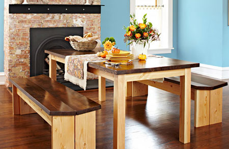 DIY dining or patio set