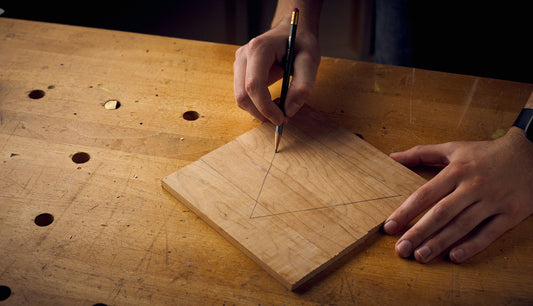 The Triangle Method for Marking in Woodworking