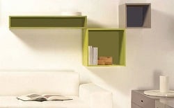 Quick and easy box shelf