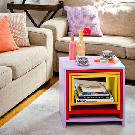Make a set of nesting tables