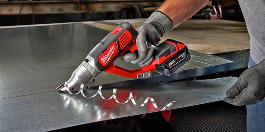 Working on Sheet Metal: Shears and Nibblers