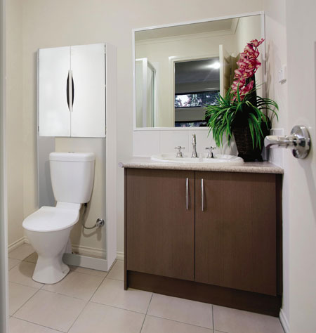 DIY Above-Toilet Storage