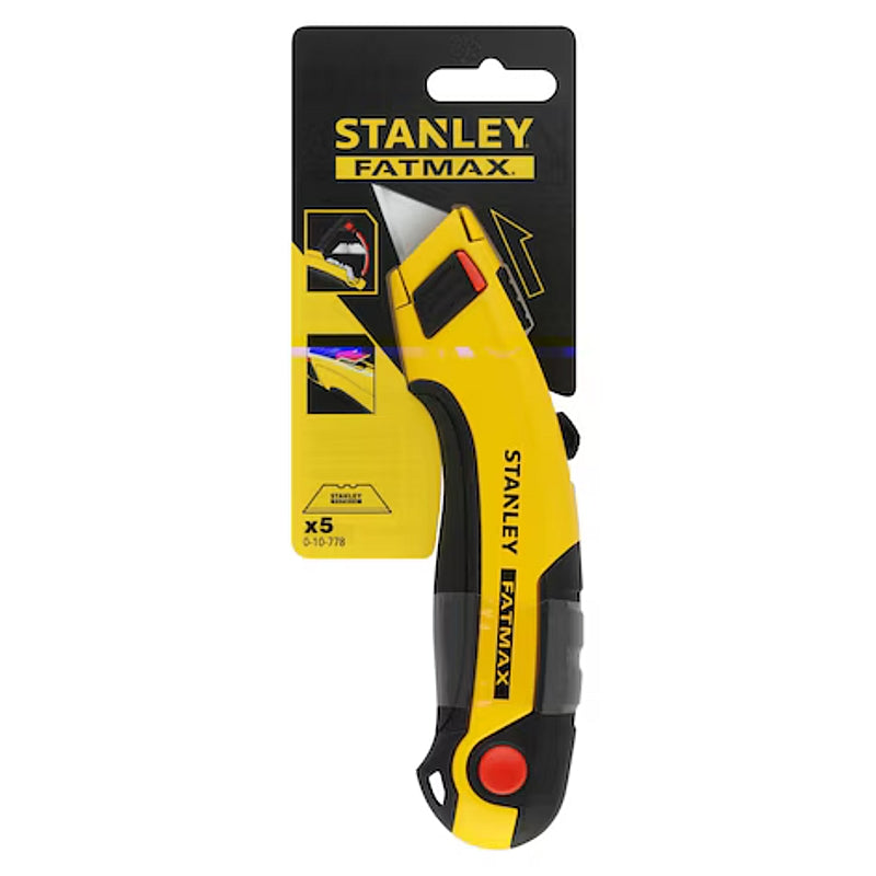 Stanley FATMAX Retractable Utility Knife with 5 Blades | 0-10-778
