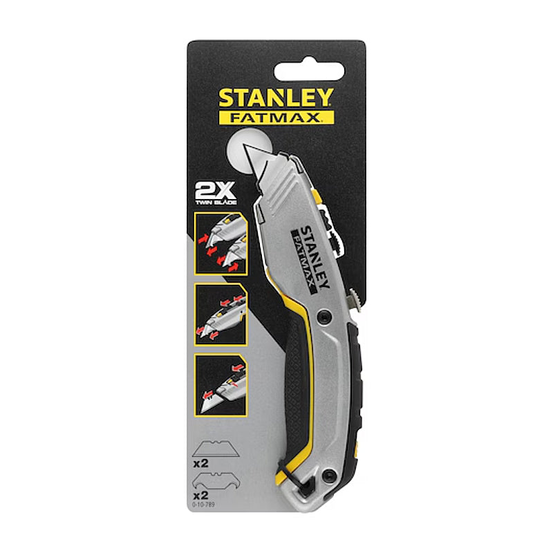 Stanley FATMAX PRO Twin-Blade Retractable Utility Knife | 0-10-789