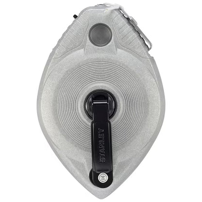 Stanley Metal Chalk Line Reel and Plumb Bob, 30M | 0-47-100