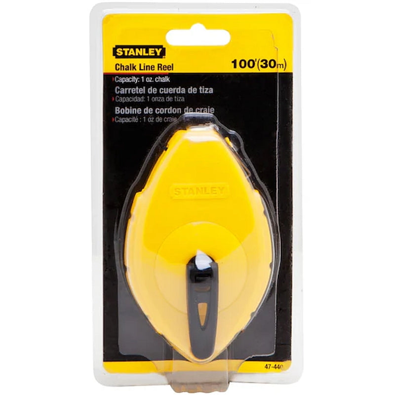 Stanley ABS Chalk Line Reel 30M | 0-47-440