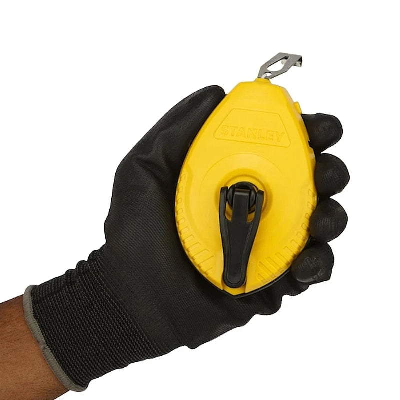 Stanley Chalk Line Reel 30M with Blue Chalk and Level | 0-47-443