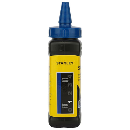 Stanley Chalk Line Reel 30M with Blue Chalk and Level | 0-47-443
