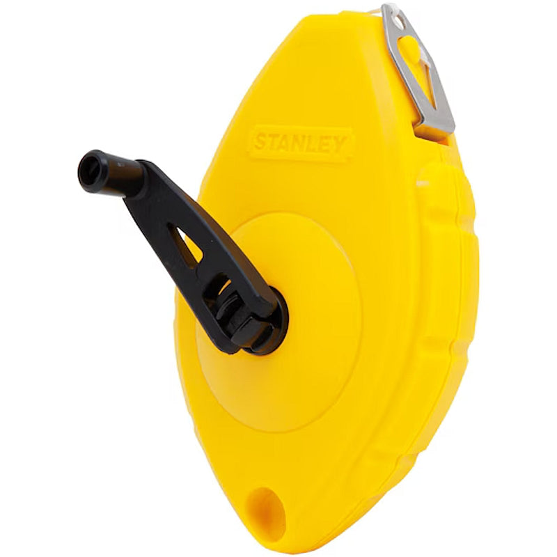 Stanley Chalk Line Reel 30M with Blue Chalk and Level | 0-47-443