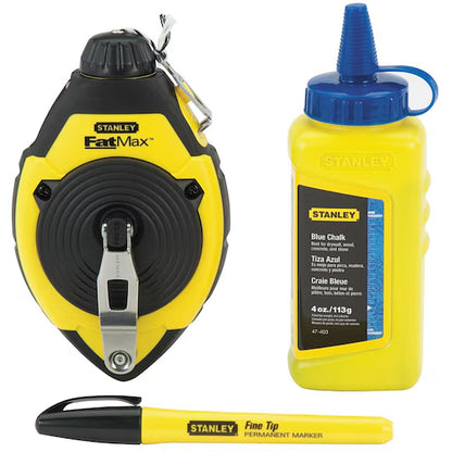 Stanley FATMAX Chalk Line Reel Kit | 0-47-681