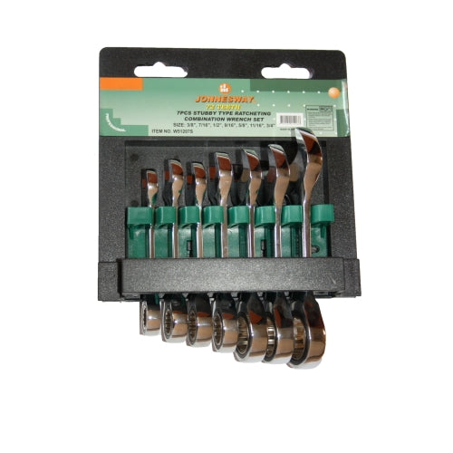 Jonnesway W51207S MIDGIT RATCHET WRENCH SET 7PC (SAE) (JOT208)